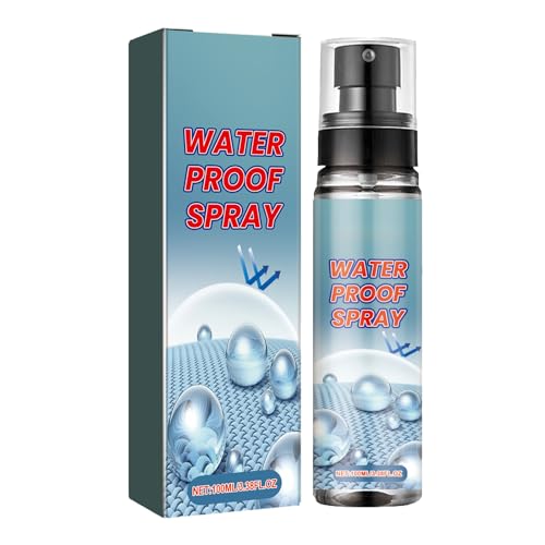 Mnozreo Spray Impermeabilizante para Ropa y Tejidos,Impermeabilizante y Repelente de líquidos y Manchas,Nano Impermeable y Descontaminante,Spray Impermeabilizante para Calzado,100ML