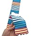 Pursuestar 2 Pairs Cotton Long Five Finger Socks Knee High 5 Toe Socks Rainbow Stripe Leg Warmers Stockings for Women Girls
