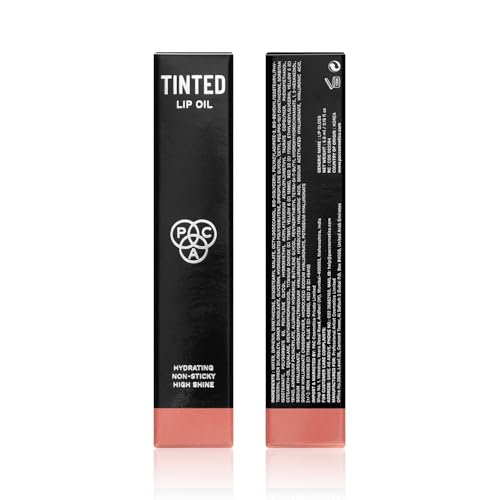 Image of PAC Tinted Lip Oil Blush Bride | Hydrating Lip Oil | Non Greasy Glossy Finish | Subtle Natural Tint