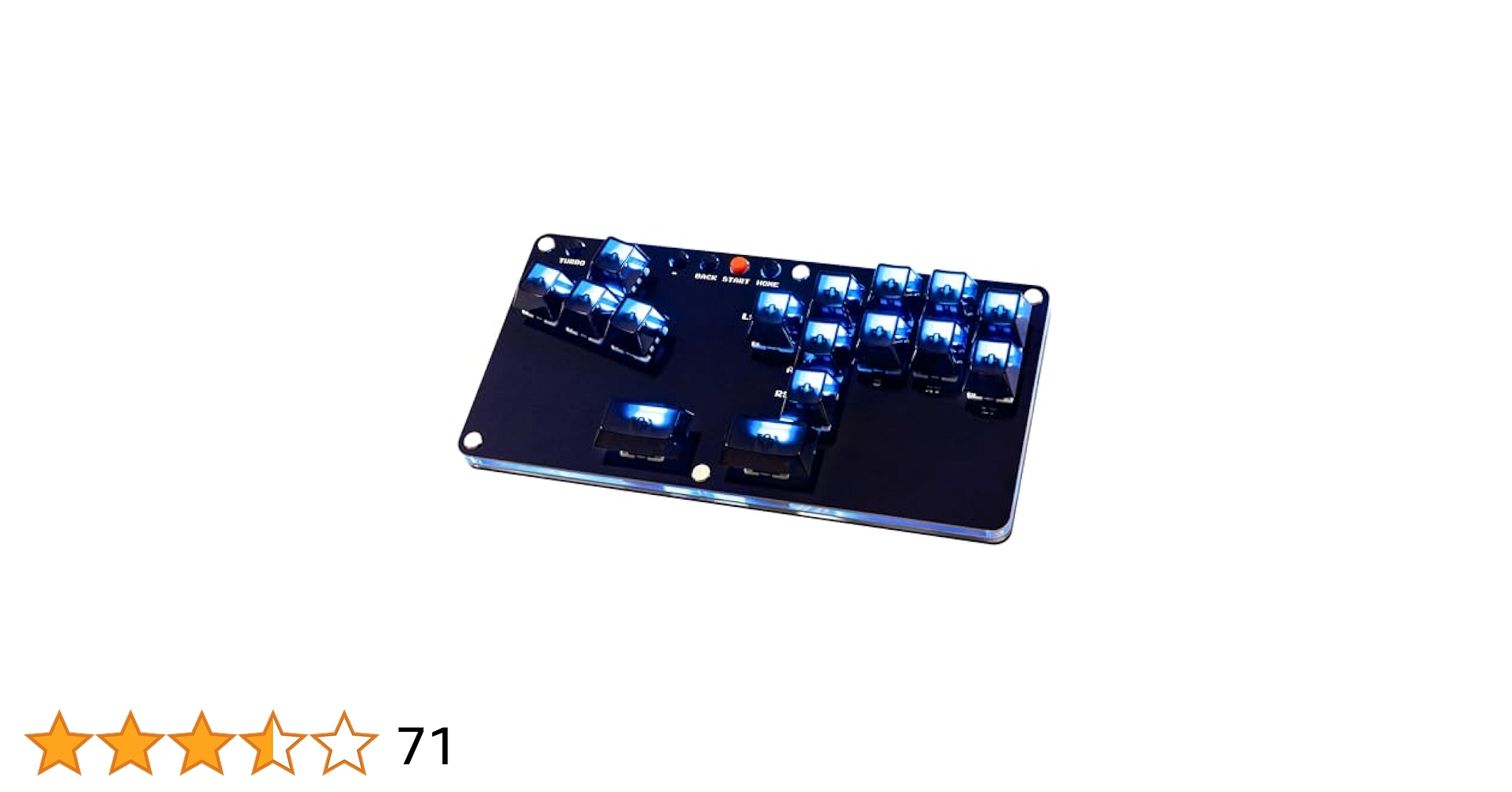 もんきち 【レバーレスアケコン】HautePad T16 楽天市場】Haute42 T16 Pro V2 レバーレス アケコン レバーレス