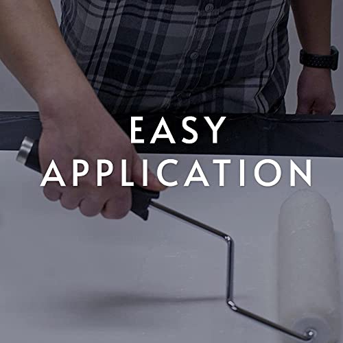 ROMAN PRO-838 Heavy Duty Clear Wallpaper Adhesive, for Commercial Weight Wallcoverings, Wall Carpet, Non-Wovens, and More, 1 Gallon (300 sq. ft.) - Image 8