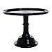 Mosser Glass Vintage Black Raspberry Glass Cake Stand - 9