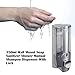 Produktbild Formulauff Handspender für Dusche, Desinfektionsmittel für Seife, Wandmontage, mit einfachem Kopf für Schloss, für Badezimmer, silberfarben