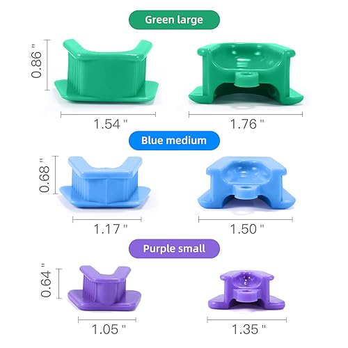 Annhua MNK 9Pcs Dental Bite Blocks thumb #5