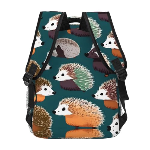 Sac à dos imperméable hérisson grand compartiment et 4 poches - 4