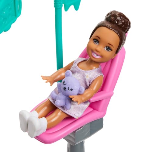 Muñeca Barbie Dentist con set dental y accesorios miniatura 2