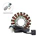 RMSTATOR Replacement Generator Stator for Triumph Daytona 675/675 SE/Street Triple 675/675 R / 756 S 2006-2020 | OEM Repl.# T1300039