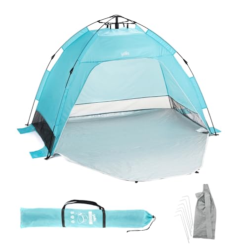 Yello Beach Dome Shelter Pop-Up Beach Tent with UV Protection