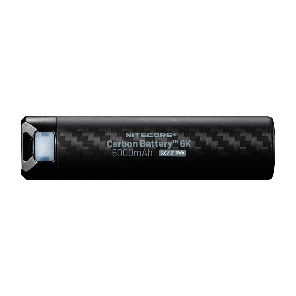 Carbon Battery 6K - Potenza Duratura Alimentazione - Dettaglio