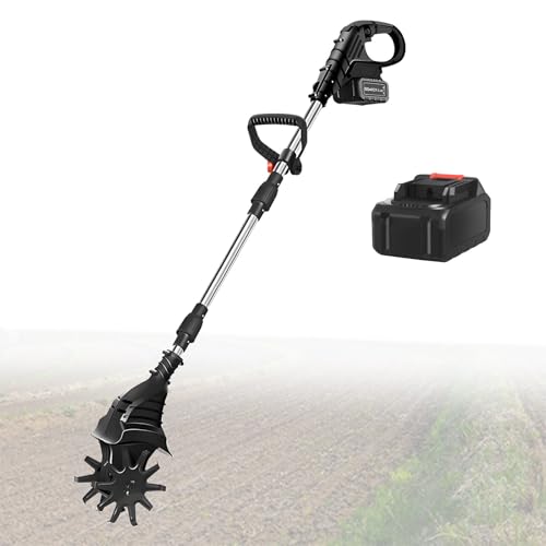 Cultivateur 21V léger pour désherber sans effort le lit de fleurs et la cour