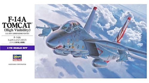 Hasegawa 1:72 Scale F-14A Tomcat High Model Kit