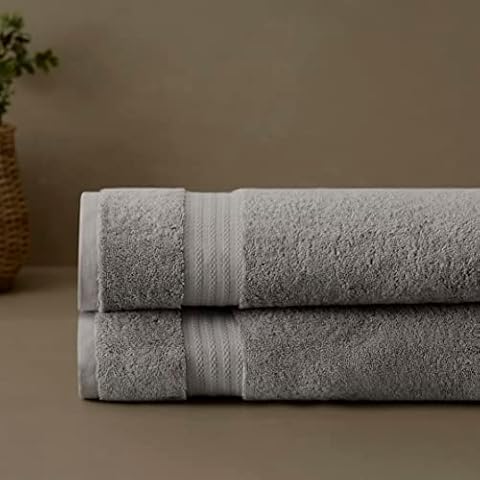 FABDREAMS Organic Cotton Bath Sheet Set Cover