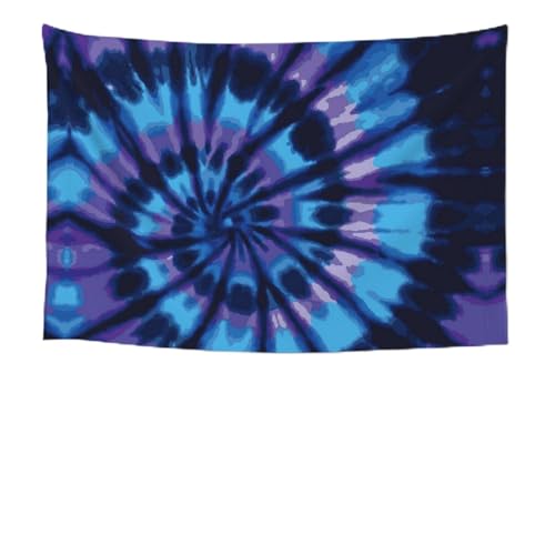 ZLMYSMHDX Purple Tie Dye Printtapestry Wall Hanging,Tapestry Home Decor, Aesthetic Tapestry For Bedroom Living Room 60x40 Inches