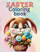 Easter coloring book B0F5NMP12T Book Cover