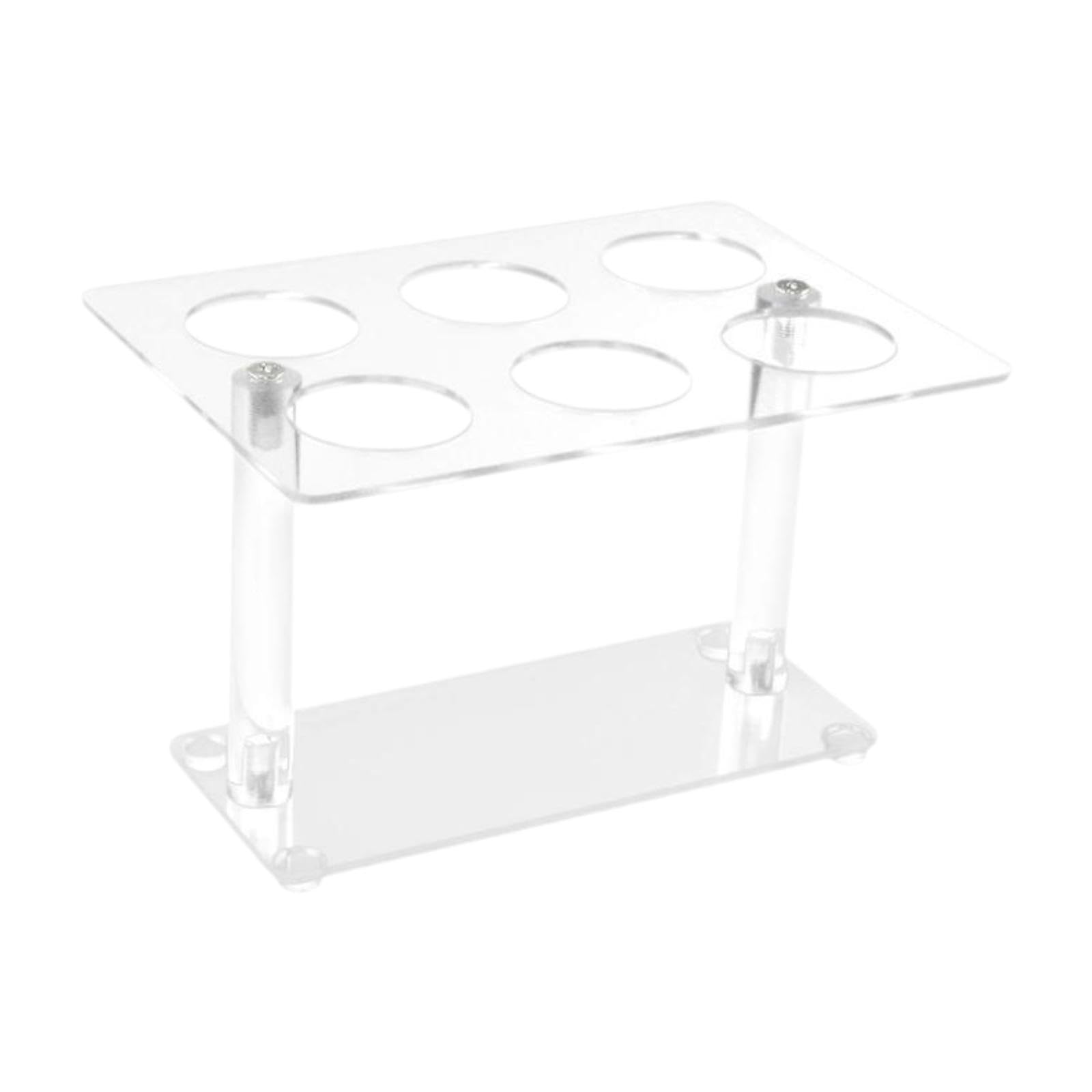 Support à glace acrylique pour garnir vos cornets gaufrés proprement sans bavure