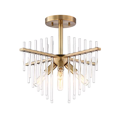 Super Sale 🛒 Designers Fountain 90411-BAB Reeve 4 Light Semi-Flush