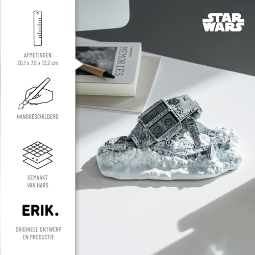 Grupo Erik Perpetual Kalender 3D Star Wars, Atat Derribado - Desktop Kalender - Bureaukalender - Home Office Dekoration - Afbeelding 3