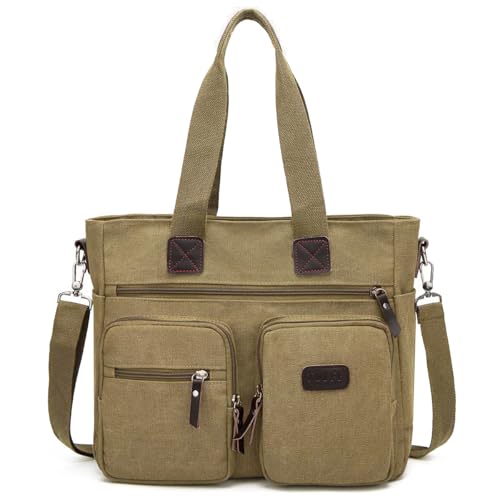 Image of ToLFE Women Top Handle Satchel Handbags Shoulder Bag Messenger Tote Bag Purse Crossbody Bag Travel Work Tote Bag