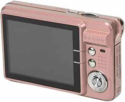 Appareil Photo Vlogging appareil photo Appareil Photo Numérique Portable Rechargeable 48MP 4K pour la Photographie (Rose) Alles-in-één digitale camera's Appareils photo numériques tout-en-un : Amazon.com.be: High-tech