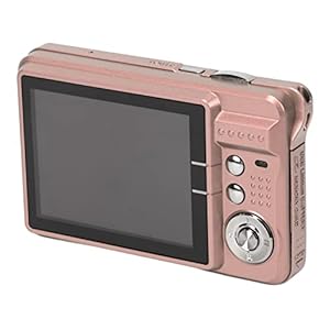 Digital Camera, 48MP 2.7in LCD 4K Vlogging Camera for Shooting (Pink)