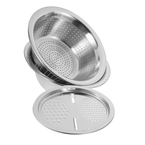 EXAOMBLE 3個 不??多機能キッチン 点入り 野菜ピーラーおろし器 スライサー 千切り器 ドレイン付き 快適グリップ 耐久性素材 食材カット調