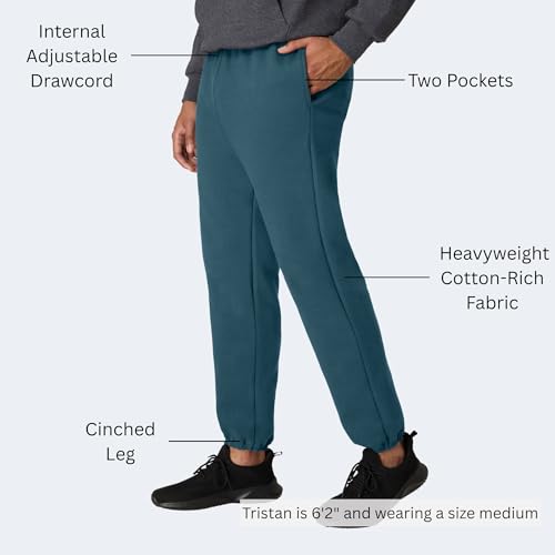 Hanes Men's Sport Ultimate Sweatpants, Cotton Fleece Sweatpants, Joggers with Pockets - image 3