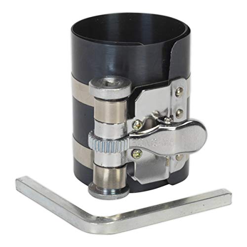 Image of Sealey Vs156 Piston Ring Compressor 75Mm