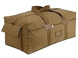 Rothco Canvas Israeli Type Duffle Bag, Coyote Brown