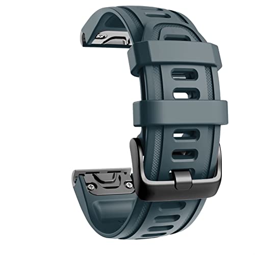 Bracelet en silicone 20mm pour Garmin Fenix 5S et 6S Pro