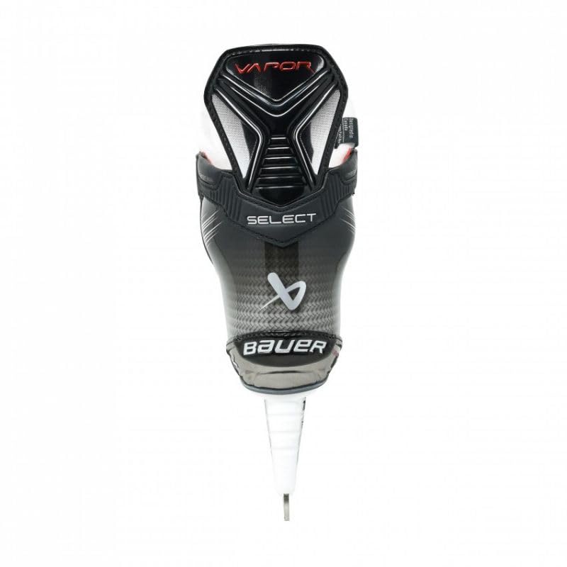 Bauer Patins à Glace Vapor Select Junior Noir Polyuréthane Lacet Synthétique Métal Unisexes-Enfants Jeunes Joueurs Enfants