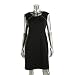 Calvin Klein Women's Textured Dress with Zip At Yoke