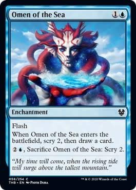 Magic: The Gathering - Omen of The Sea - Theros Beyond Death