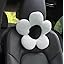 White Black Neck Pillow 1pcs