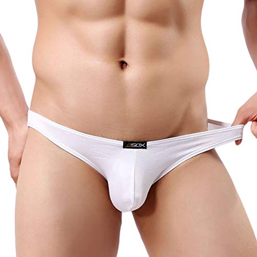 Men's Modal Thongs G-String Backless Underwear Sexy Low Waist Bikini Briefs2