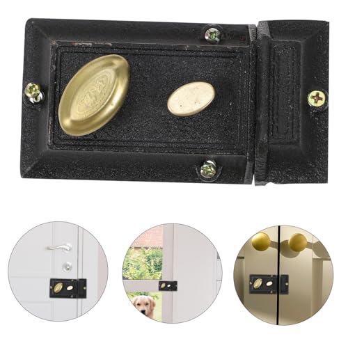 Verrou de sécurité vintage en fer forgé pour sublimer et protéger votre porte d'entrée - 4