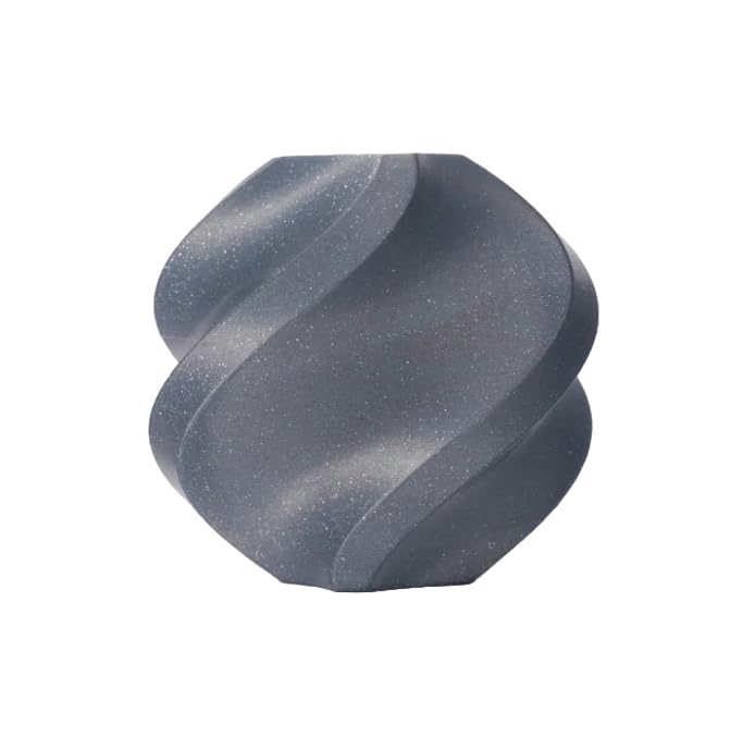 Bambu Lab PLA Sparkle SLATE GRAY (with Spool) Special Sparkling Look, Relatively High Impact Strength, 1.75mm, 1KG