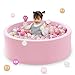 STARBOLO 100 Pieces Ball Pit Balls Plastic Balls for Ball Pit Pool Playpen Babies Kids Children Birthday Decoration Parties Game Props.
