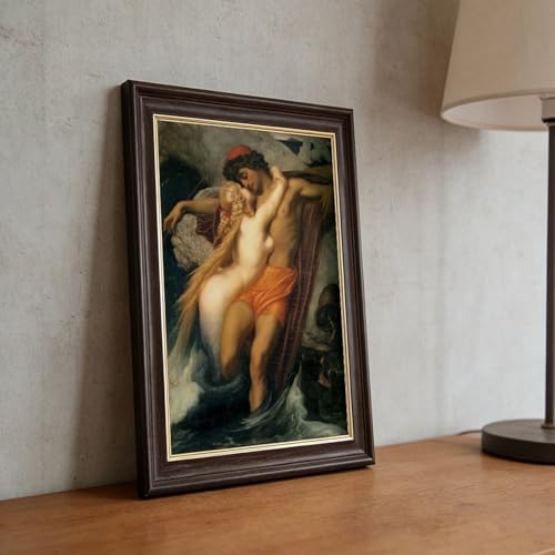 Cadre à suspendre Frederic Leighton 1858 en toile premium - 5