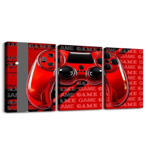 Feelyou Gamer Game Wall Art Teens 12" x 16" x 3