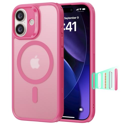 【3倍米軍MIL規格・MagSafe対応】ESR iPhone 17 ケース ワイヤレス充電 iphone17用 カメラボタン付き SGS認証 エアガードコーナー 黄変防止 耐衝撃 PC背面TPUバンパー 指紋防止 高耐久性 マグネットスマホケース Qi2