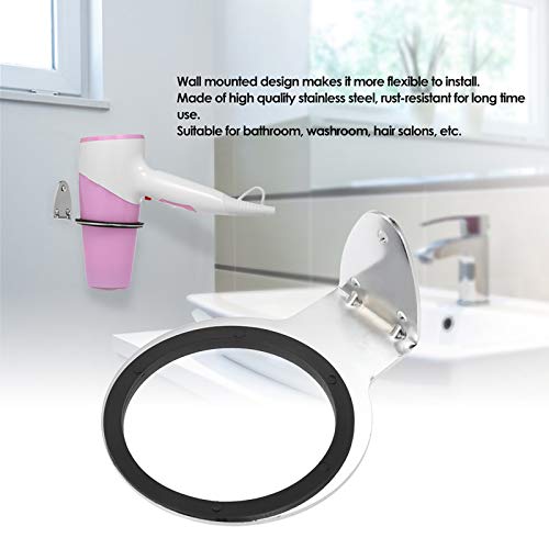 Mingzhe Suporte para secador de cabelo de parede suporte para secador de cabelo suporte para secador