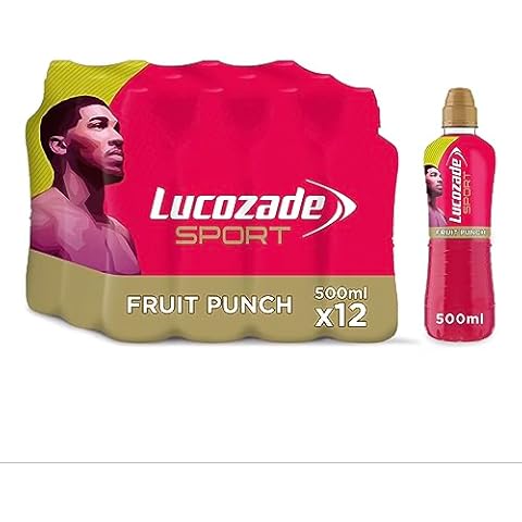 Lucozade Sport Isotonic AJ Fruit Punch 500ml (12) Cover
