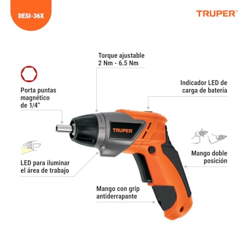 desarmador inalambrico marca TRUPER (3)