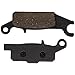 NICHE Brake Pad Kit for Yamaha Grizzly 700 550 3B4-W0046-00-00 3B4-W0046-10-00 Rear Organic