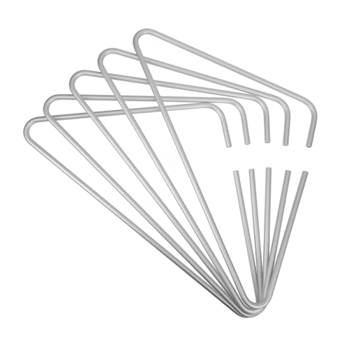 CHILDWEET 5pcs Solid Hanger Clothes Drying Rack Hangers Clothes Rack Metal Open Hanger Multi Pants Hanger Blanket Hanger Jeans Hanger Pants Rack Hanger Trouser Hanger Silver Aluminum Alloy