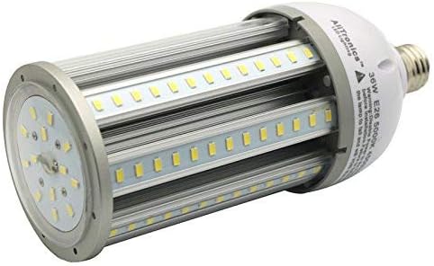 Orlich 36w Led Corn Bulb,Led Corn Light,E26 Medium Base,4500lumens,Replace 150-175W Metal Halide Bulb,5000K,5 Years Warranty,Used in Warehouse/Post Top/Garden/Acorn/Highbay/Lowbay/Garage