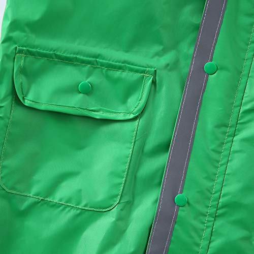 LIVACASA Regenponcho, uniseks, waterdicht, licht, regenjas, schooltas, ademend, regenjas, tas, outdoor, regenoverall… - Image 7