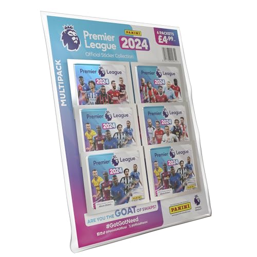 Collezione di adesivi Premier League 2023/24, confezione multipla
