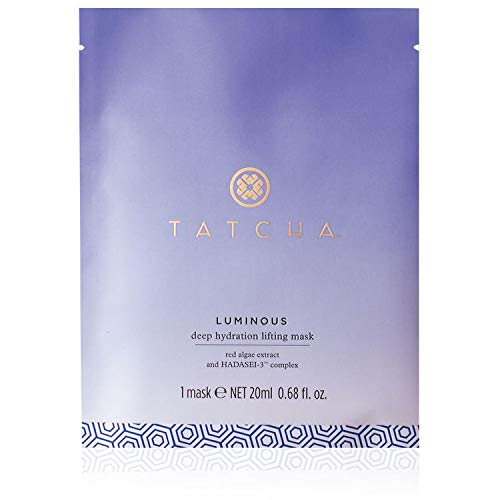 Tatcha Luminous Deep Hydration Lifting Mask: Anti-Aging Single Use Mask for Luminous Skin (20 ml | 0.68 oz)