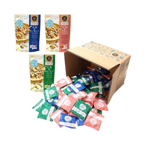 MDホールディングス ナッツスナッキング 小魚ミックス アソート (大容量BOX)の商品画像（Amazon）